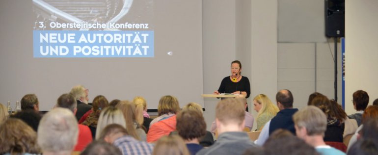 Rund 100 TeilnehmerInnen waren bei der 3. Obersteirischen Konferenz &quot;Neue Autorität und Positivität&quot; im Haus der Inklusion dabei.